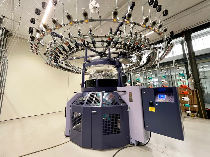 Terrot Unveils T-Frame Platform for Large-Diameter Circular Knitting Machines
