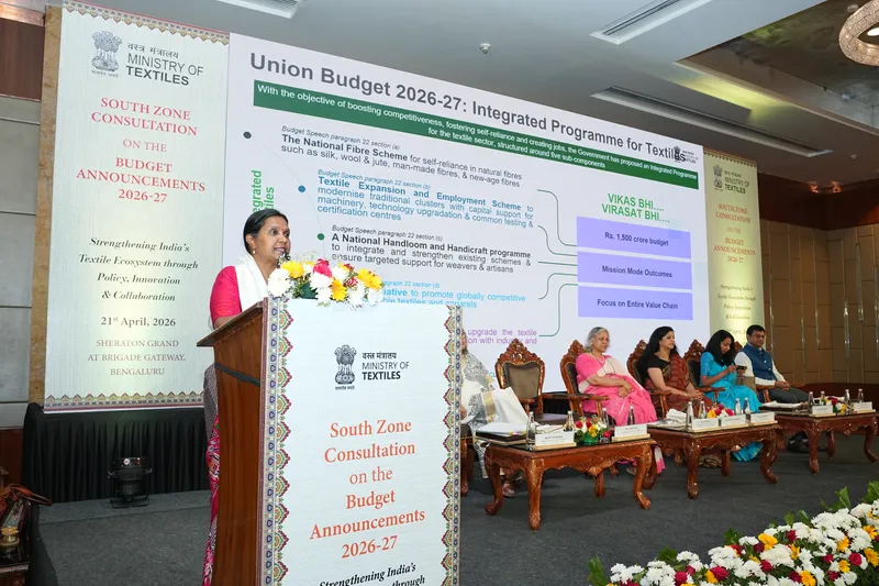 South Zone Textile Workshop Reviews New Schemes Under Budget 2026-27