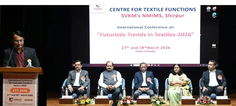 SVKM’s NMIMS Hosts International Conference on “Futuristic Trends in Textiles – 2026 (FTT-2026)”