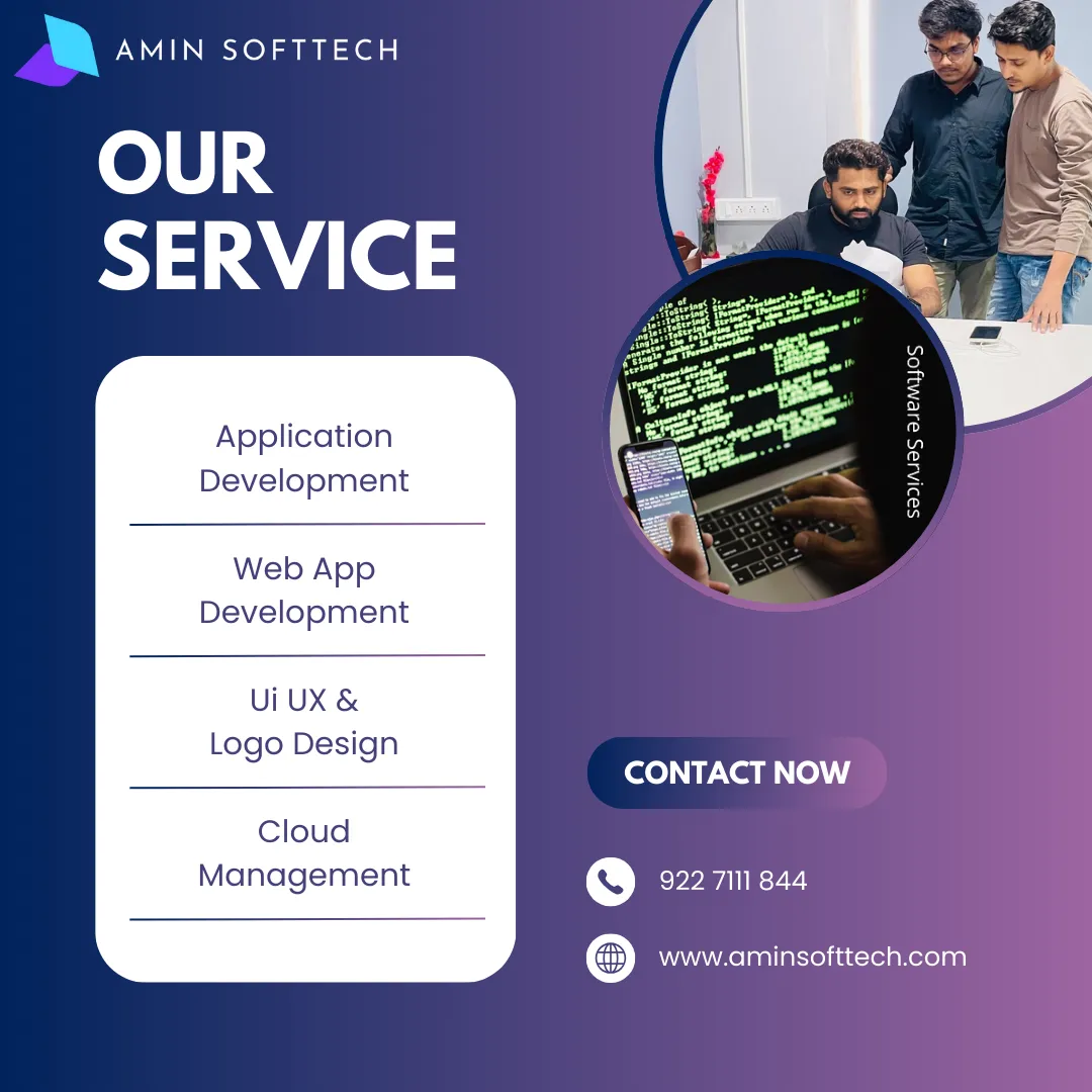 Amin Softtech LLP banner