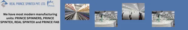 Real prince spintex Pvt. Ltd banner